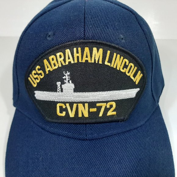 U.S. Navy USS Abraham Lincoln CVN-72 Men's Patch C - Picture 2 of 3